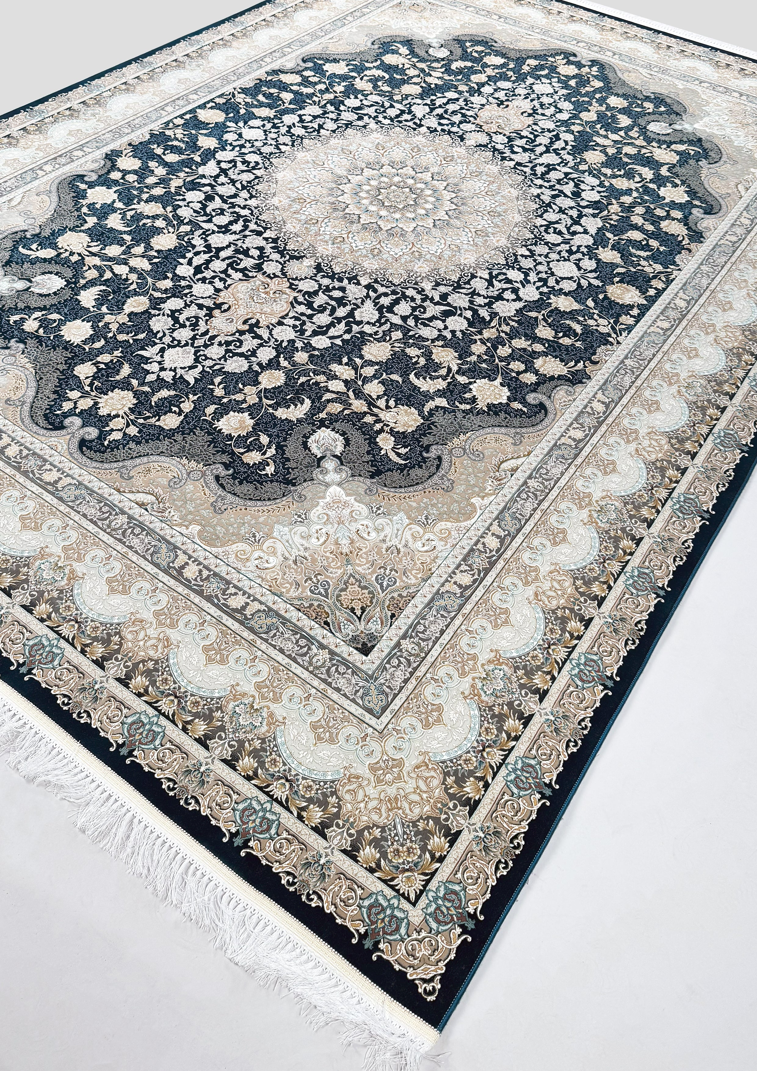 Velvety Soft Carpet – Redefine Comfort in Your Living Space - G296 D.Blue