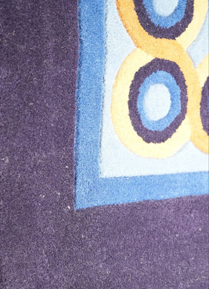 Zennova Carpet : ABUSHAN Color Navy : Classic Hand Tufted - Zennova Carpet