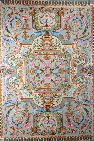 Zennova Carpet : 12403 Color KHAKESTARI : Classic Machine Made - Zennova Carpet