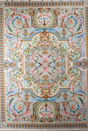 Zennova Carpet : 12403 Color KHAKESTARI : Classic Machine Made - Zennova Carpet