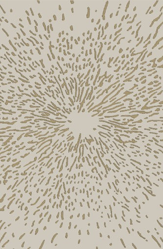 modern hand tufted carpet "new zealand wool" : ZEN 08 - Color : Beige -