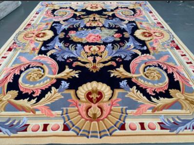 Classic Hand tufted rug : AA-ZA-001 - Color : BLUE