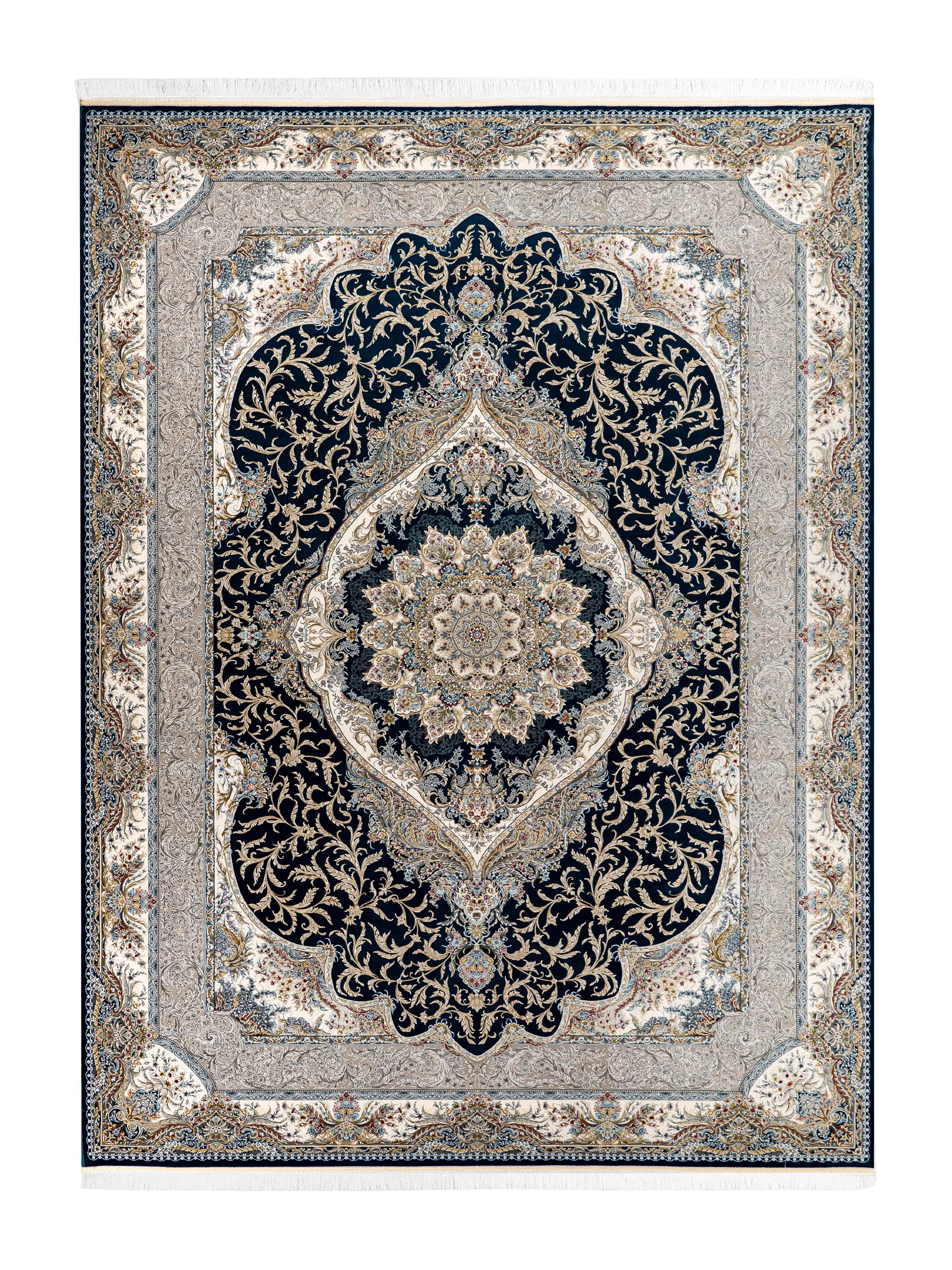 Luxury Soft Carpet for Living Room & Bedroom – Premium Modern Rug - G323 Color D.Blue