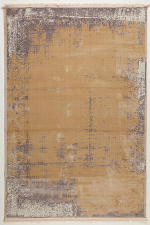 Zennova Carpet : C056401 Color CREAM : Modern Machine Made - Zennova Carpet