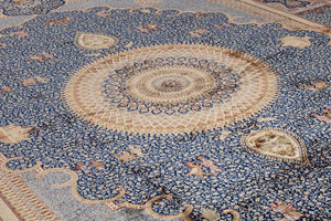 Zennova Carpet : AB23-17709 Silk Color UN 3x4 : Silk Hand Made - Zennova Carpet