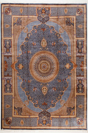 Carpet Code : AB23-17709 Silk Color UN 3x4 - Zennova Carpet