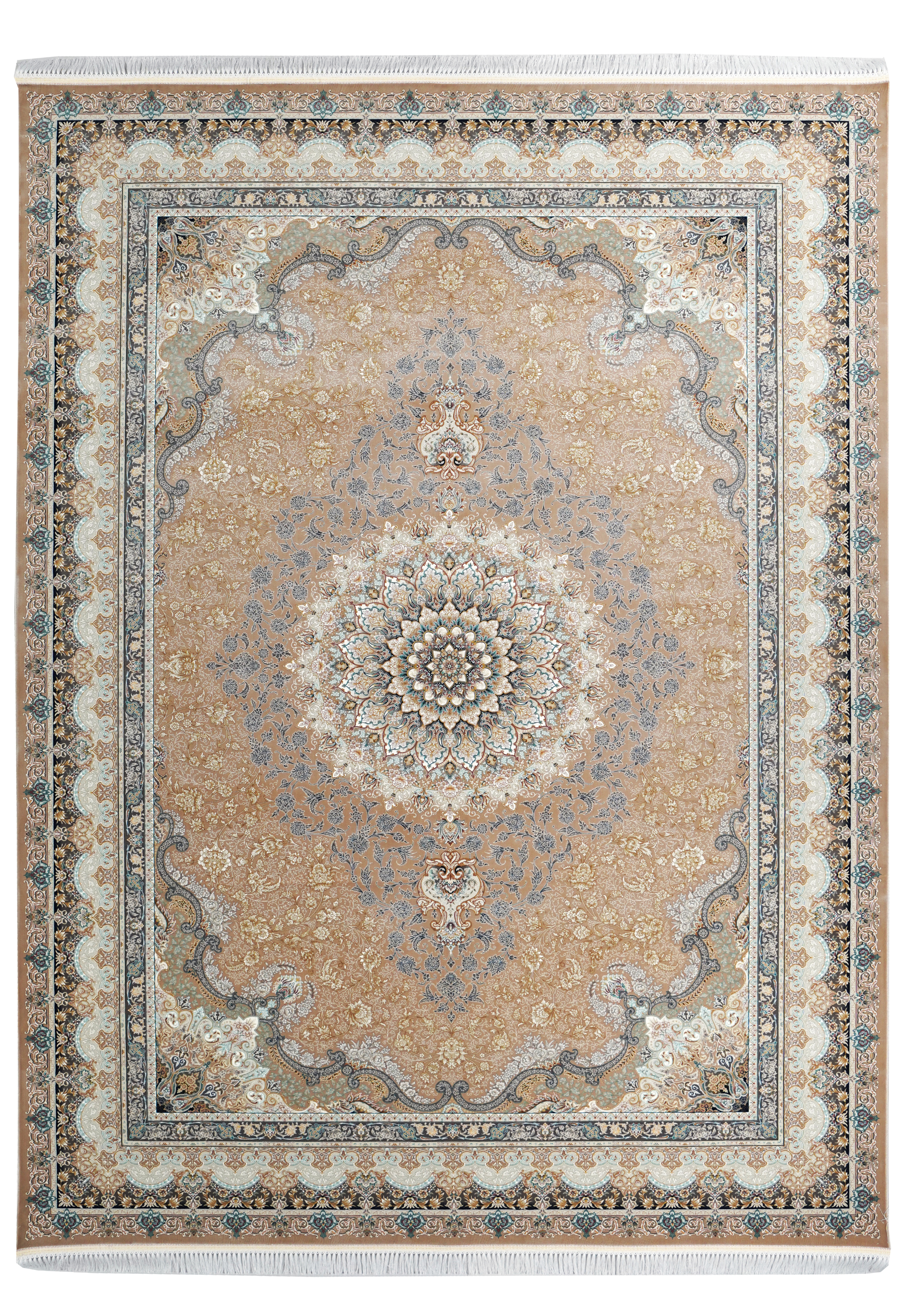 Elegant Handcrafted Carpet for Home Décor – Soft Modern Rug - G296 Color Nescafi
