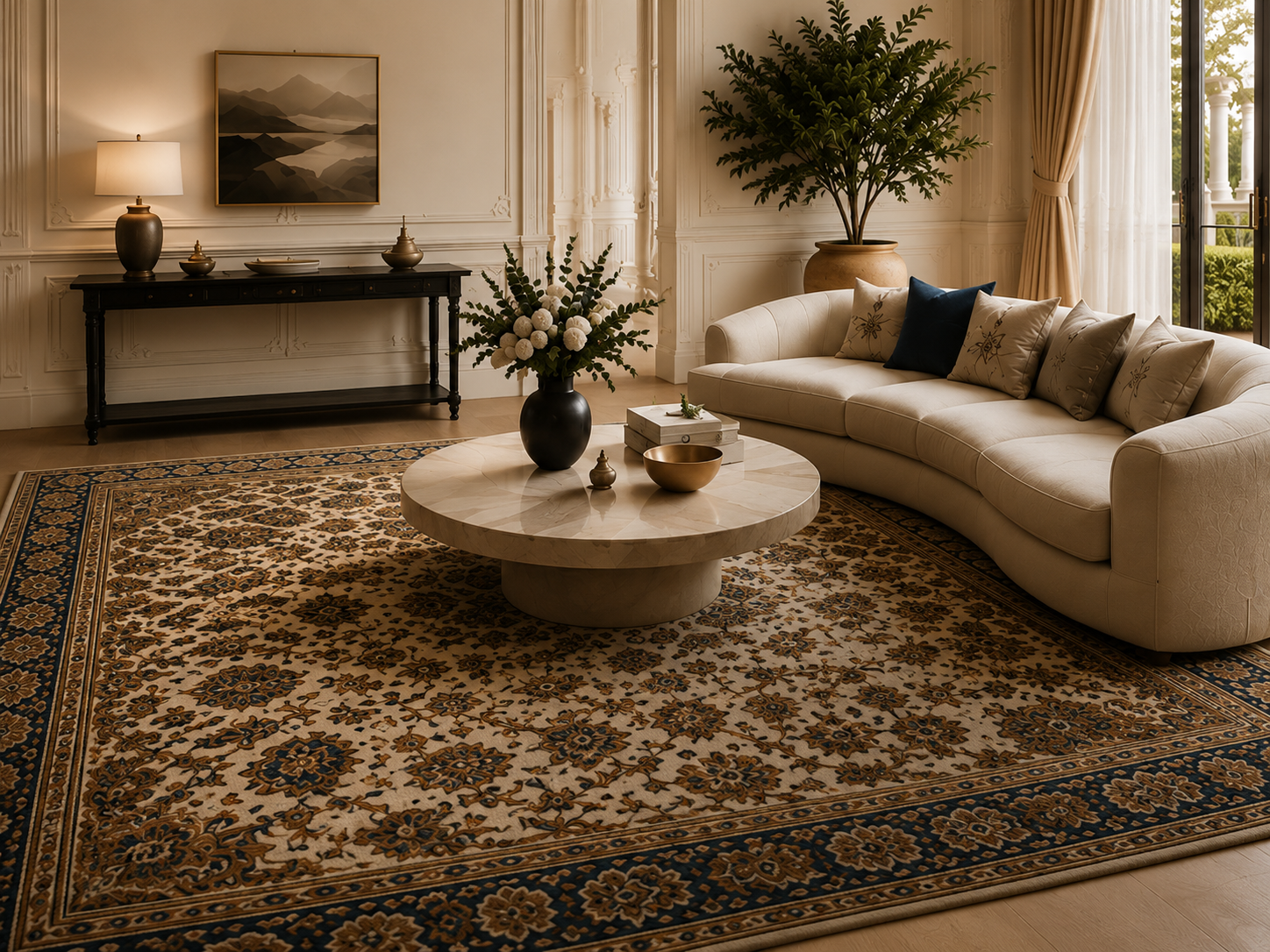 Luxury Zennova carpet interior