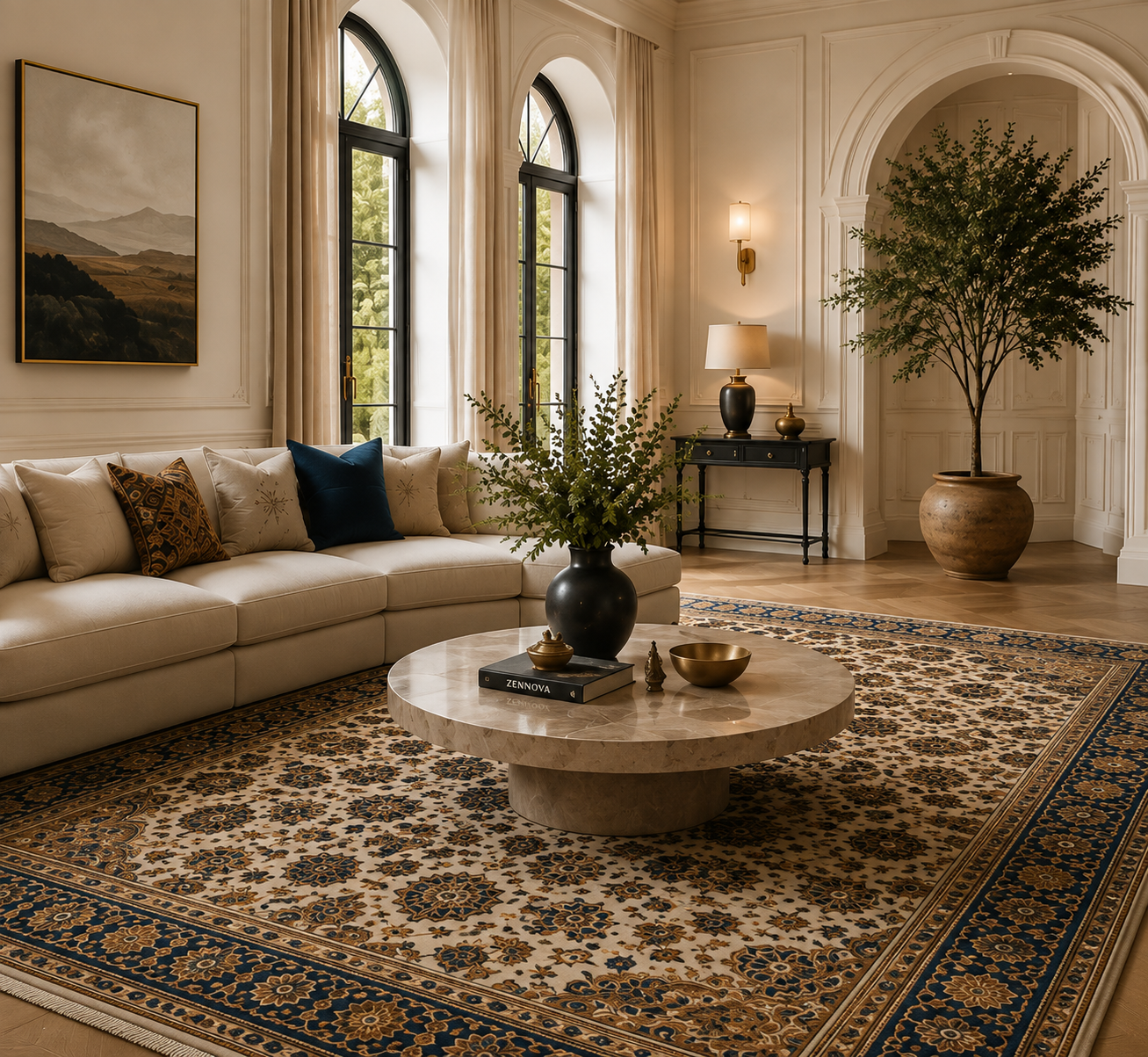 Zennova luxury carpet interior