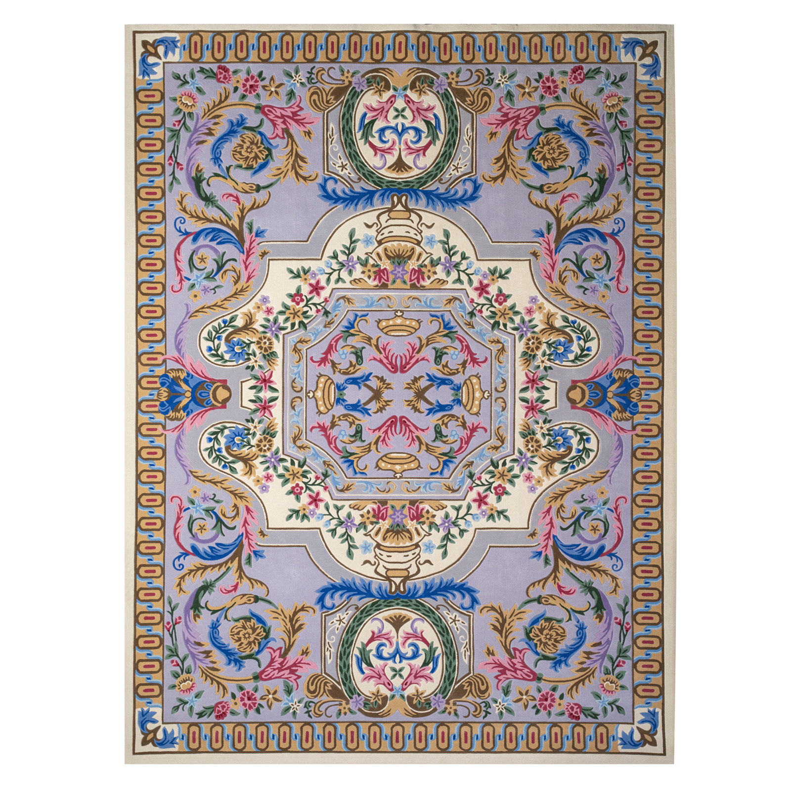 AA-ZA-011 Carpet – Grey & Purple