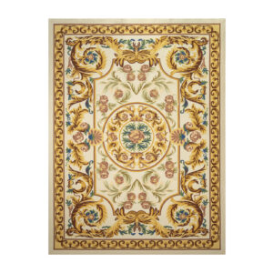AA-ZA-004 Carpet – Iron Red & Green