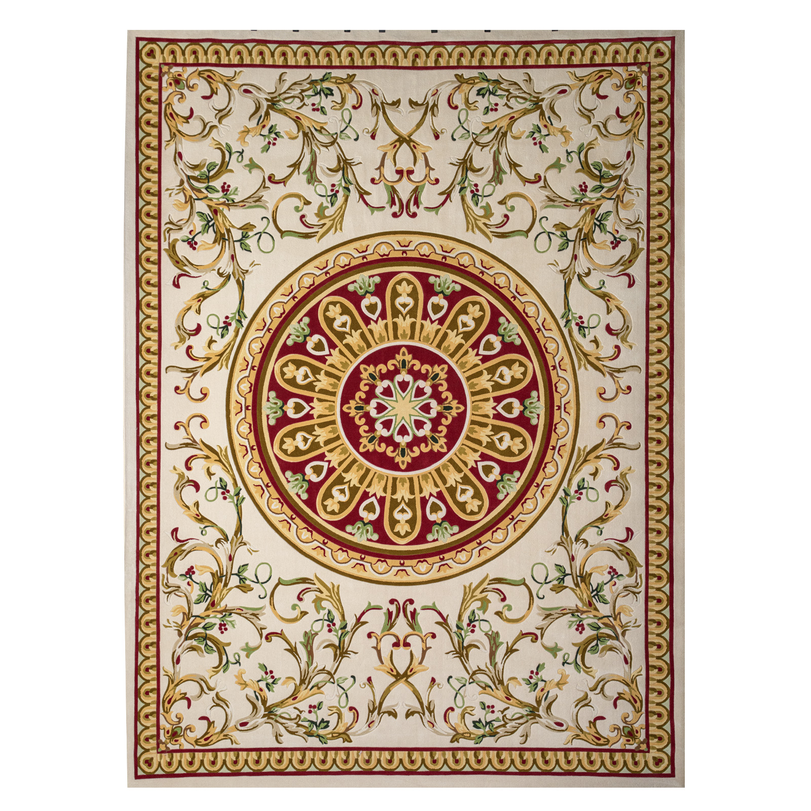AA-ZA-009 Carpet – Gold & Red