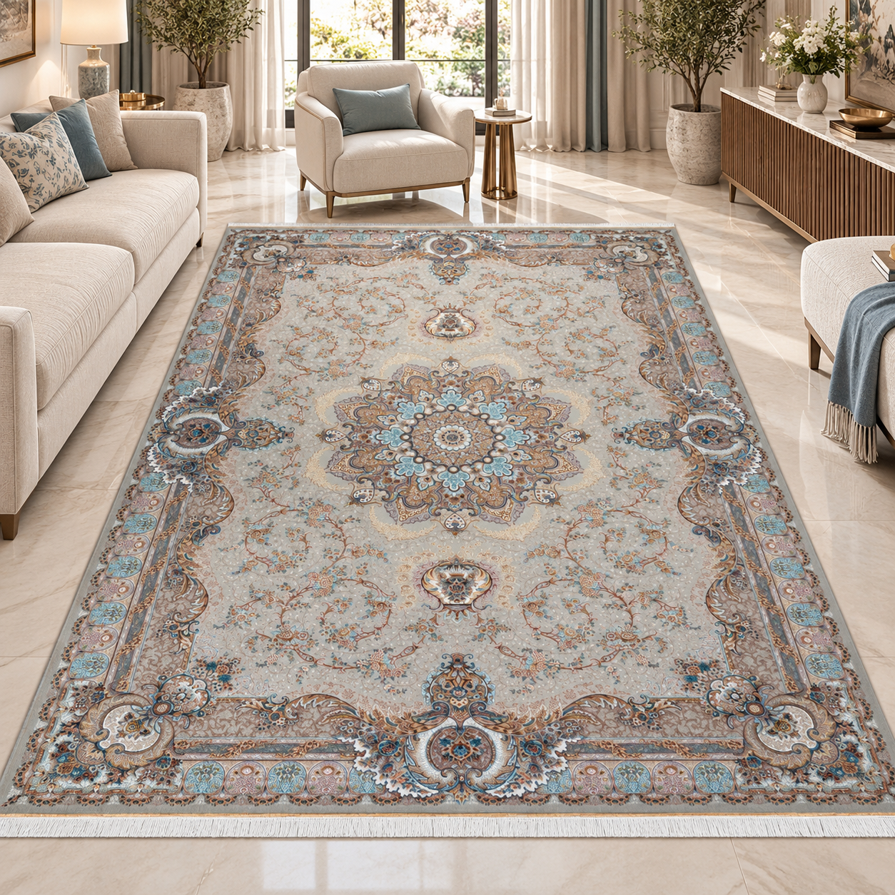 G211 Classic Carpet – Cream